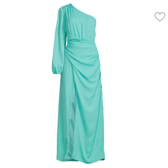 One Shoulder Gown - Picture 3 of 12